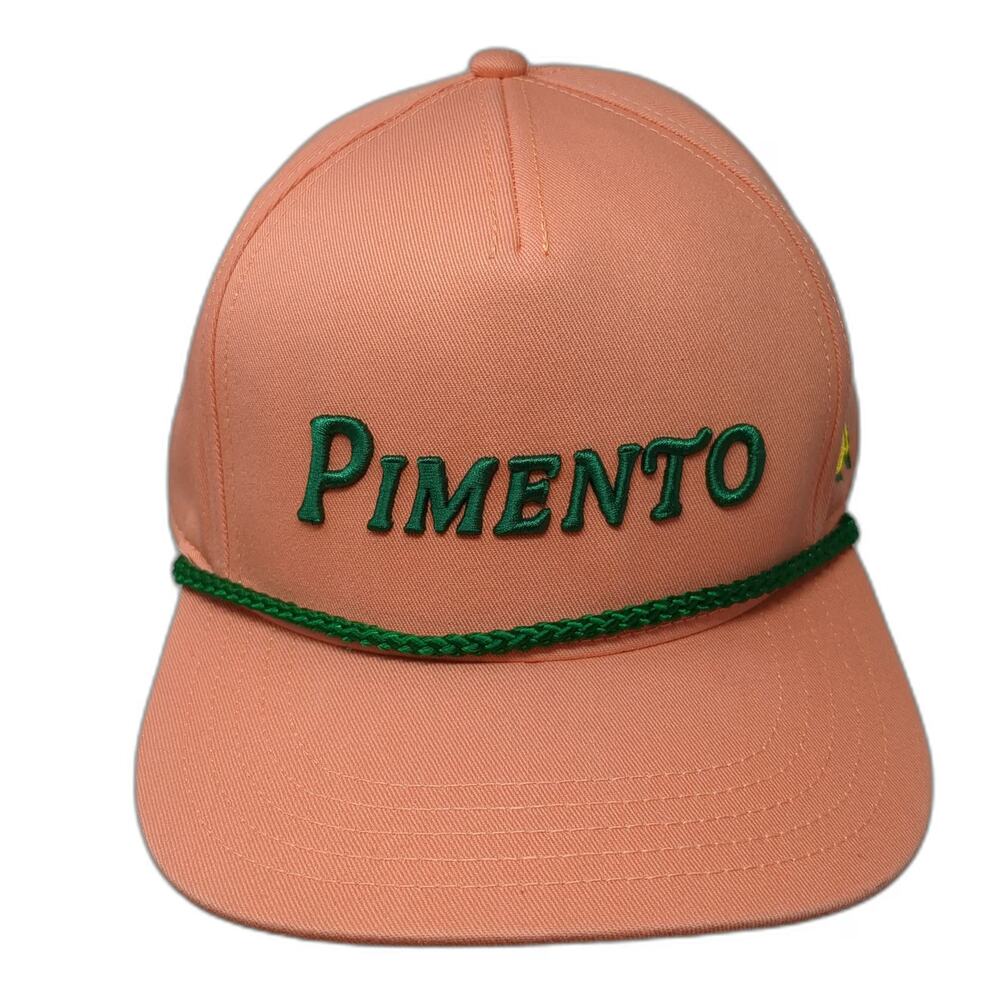 American Needle Trucker Orange Masters Pimento Rope Snapback Golf Hat W/Tags